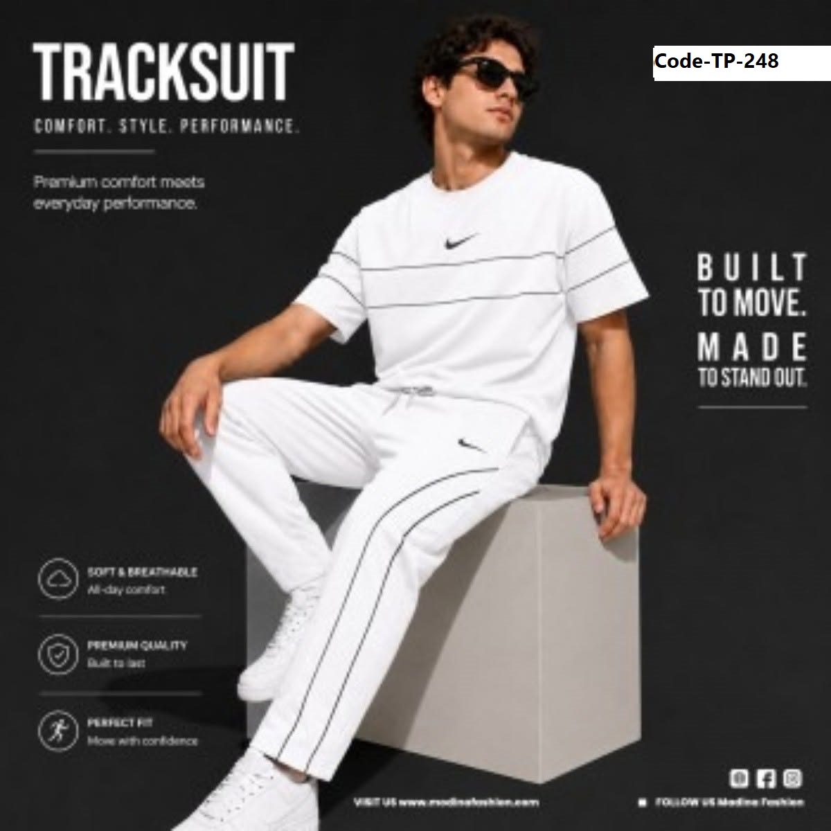 Stylish Two in one set (T-Shirt+ Pant)